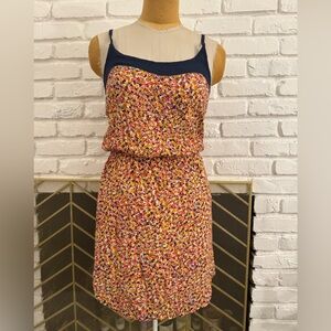 NWT Splendid Small Waisted Yoke  Floral Mini Dress